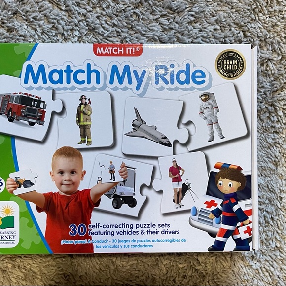 Match Match It! My Ride Puzzle match set - Picture 1 of 2